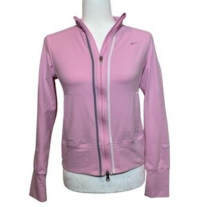 Pink Nike Zip Jacket
